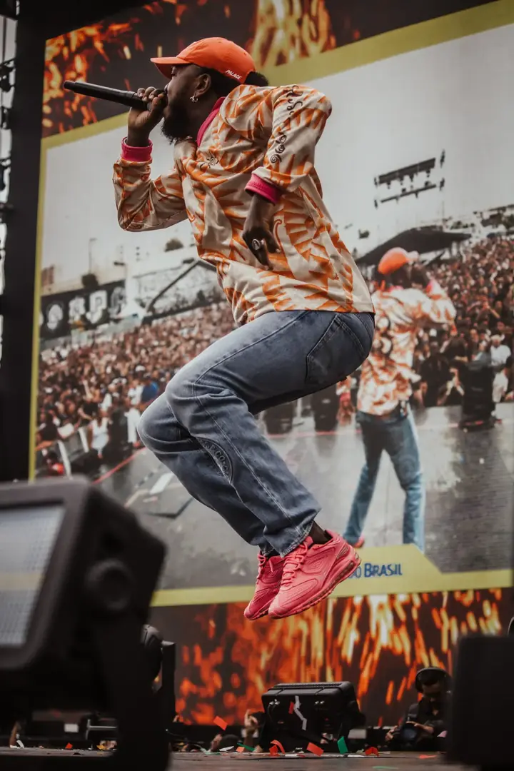 No palco — Evento produzido com a MENSE